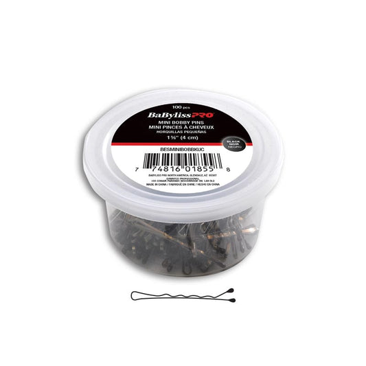 White Smoke BaBylissPRO  1 5/8 Mini Crimped  Brown  100pcs