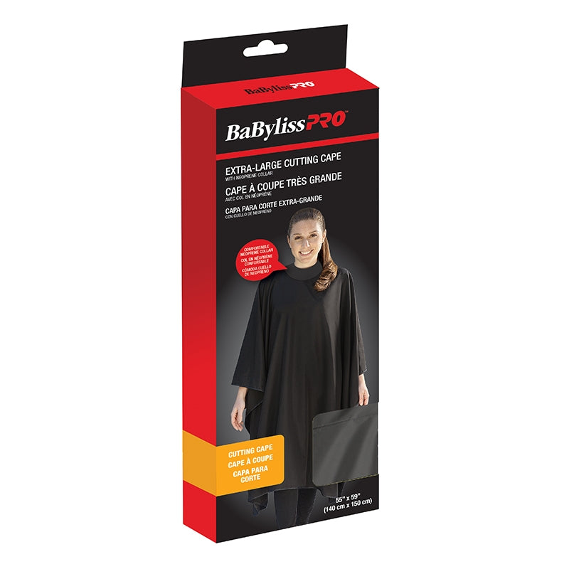 Dark Slate Gray BaBylissPRO  Neoprene Collar Cutting Cape