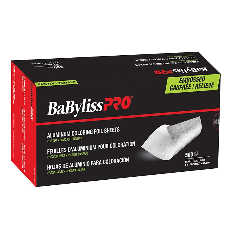 Dark Slate Gray BaBylissPRO  (36767) Rough PreCut Foil  5x12  Light
