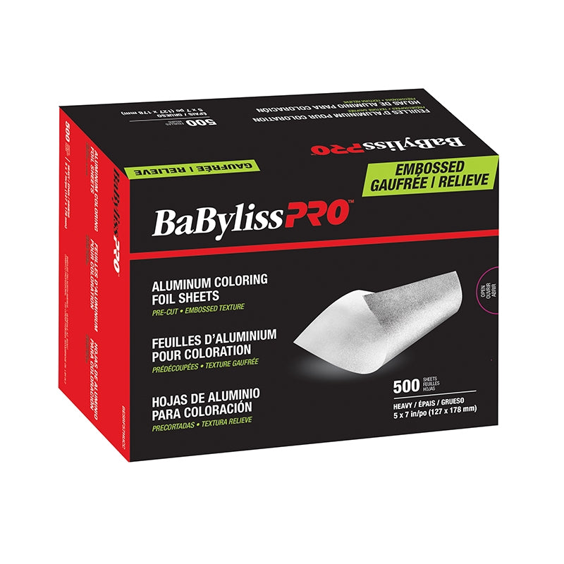 Dark Slate Gray BaBylissPRO  (36612) Rough PreCut Foil  5x7  Light