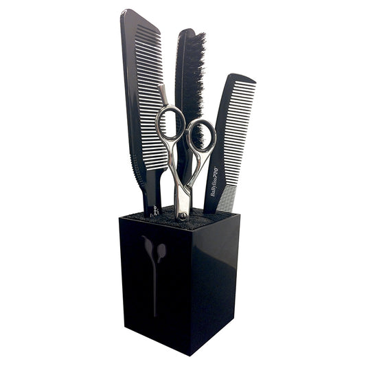 White Smoke BaBylissPRO  Scissors & Accessories Holder