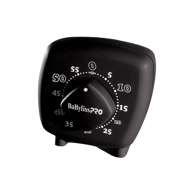 Black BaBylissPRO  Square 60 Minute Countdown Timer  Black