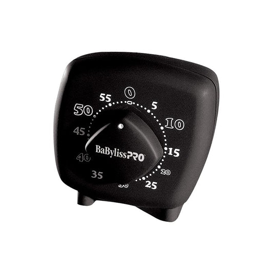 Black BaBylissPRO  Square 60 Minute Countdown Timer  Black