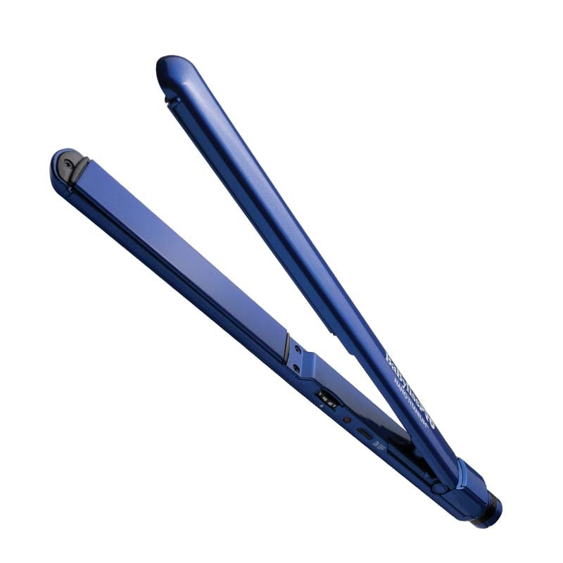 White Smoke BaBylissPRO  Art Society Nano Titanium Flat Iron  1in