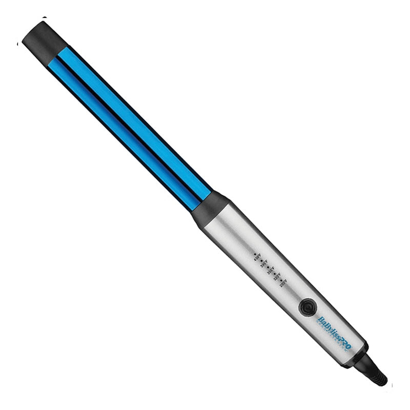 White Smoke BaBylissPRO  Nano Titanium Curling Wand  1in