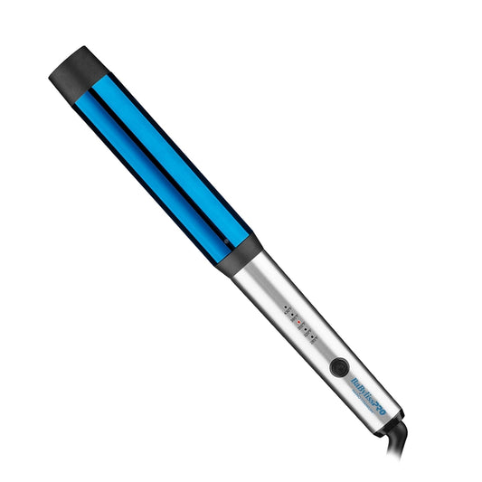 White Smoke BaBylissPRO  Nano Titanium Curling Wand  1.25in