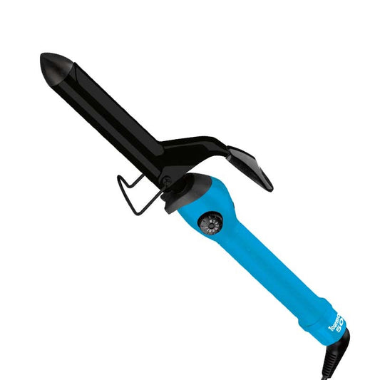 White Smoke BaBylissPRO  Spirit Tourmaline & Ceramic Curling Iron  1in