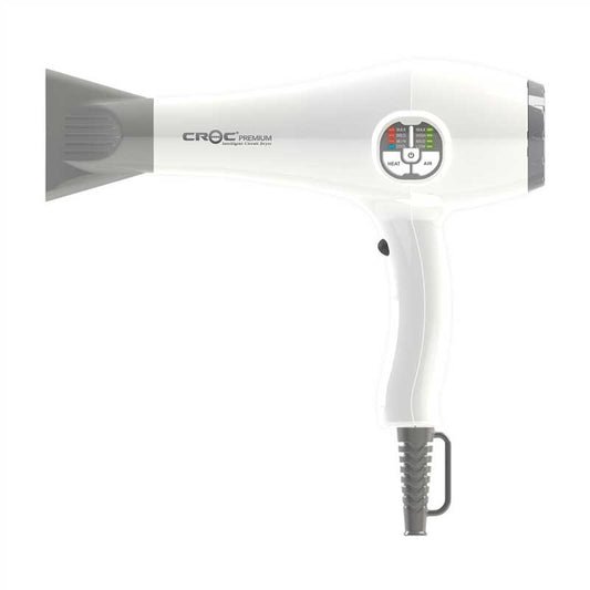 White Smoke Croc  Premium IC Motor Dryer  White