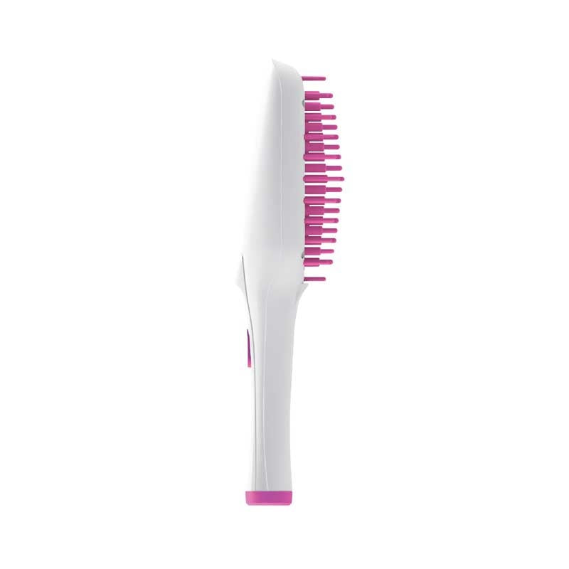 White Smoke Croc  Mini Ceramic Hot Brush