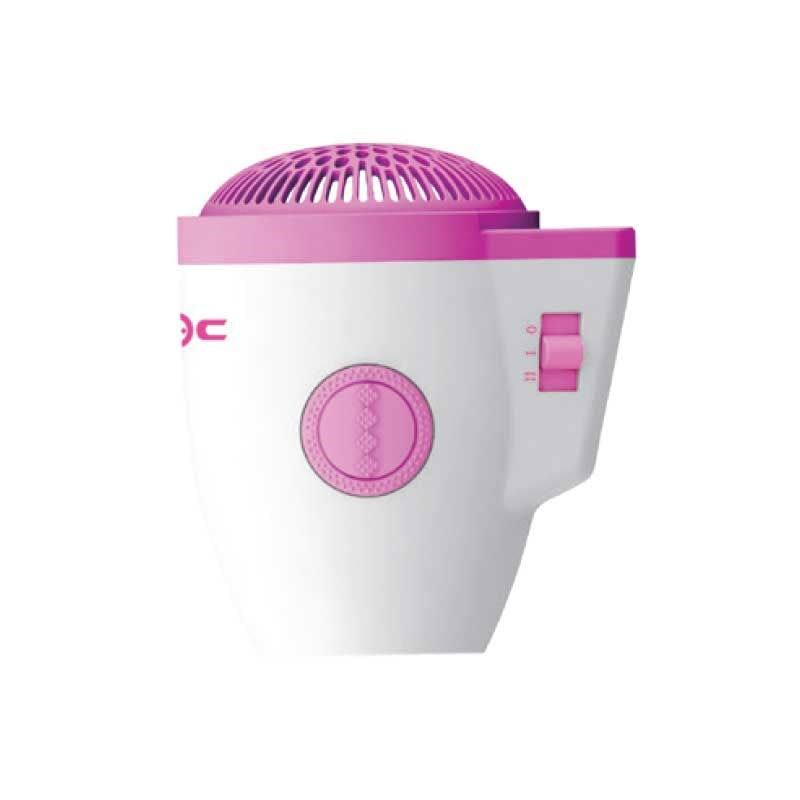 White Smoke Croc  Mini Ceramic Hairdryer