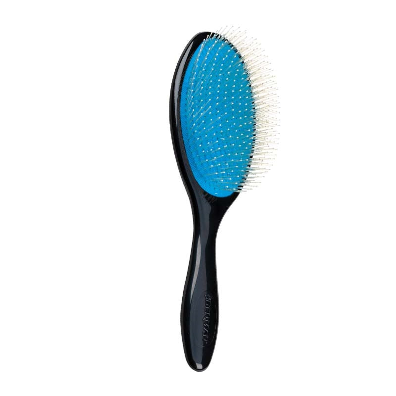 White Smoke Denman  Tangle Tamer AllStar Brush