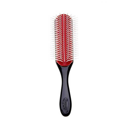 White Smoke Denman  Styling Brush  9 Rows