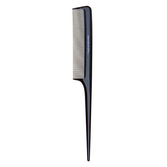 White Smoke Denman  Precision Tail Comb  Plastic