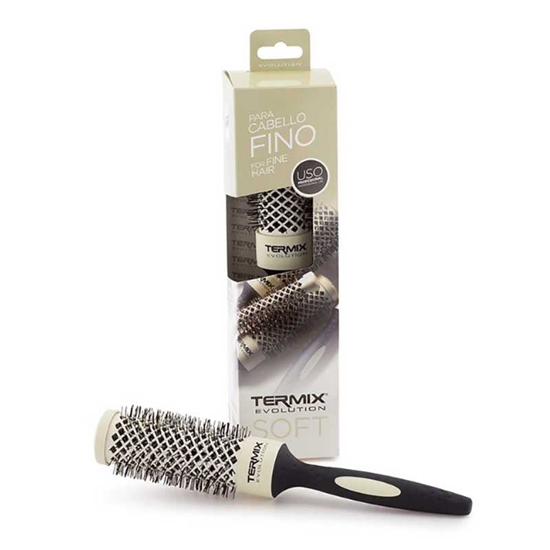 White Smoke Termix  Evolution Round Brush Soft  60mm