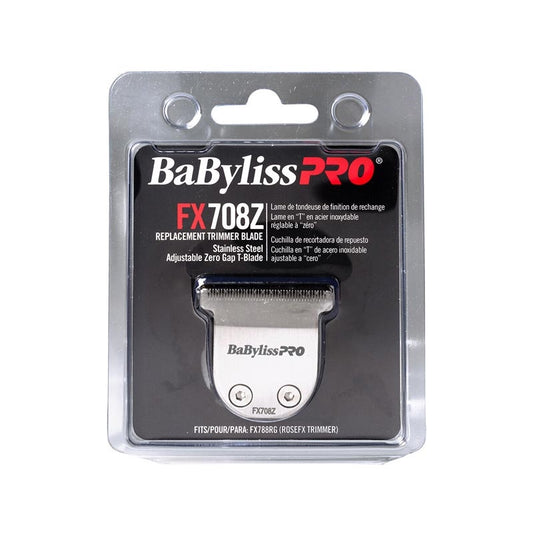 Dim Gray BaBylissPRO  Stainless ZeroGap T Blade for FX788 Trimmers