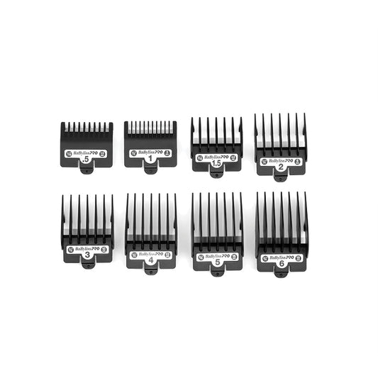 White Smoke BaBylissPRO  Premium Guide Set  8pc 870 810 673N