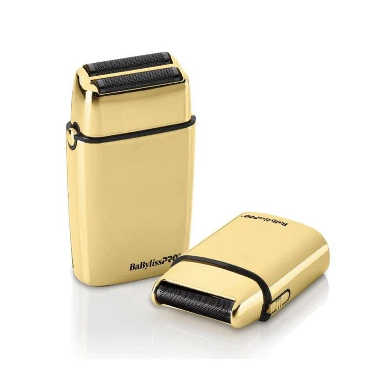 White Smoke BaBylissPRO  LimitedFX Shaver Duos  Gold
