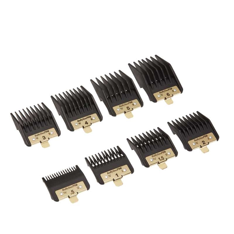 White Smoke BaBylissPRO  Premium Guide Set  8pc FX870 & 825