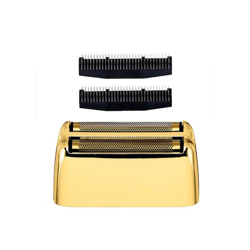 White Smoke BabylissPRO  Double Foil and Cutter  Gold