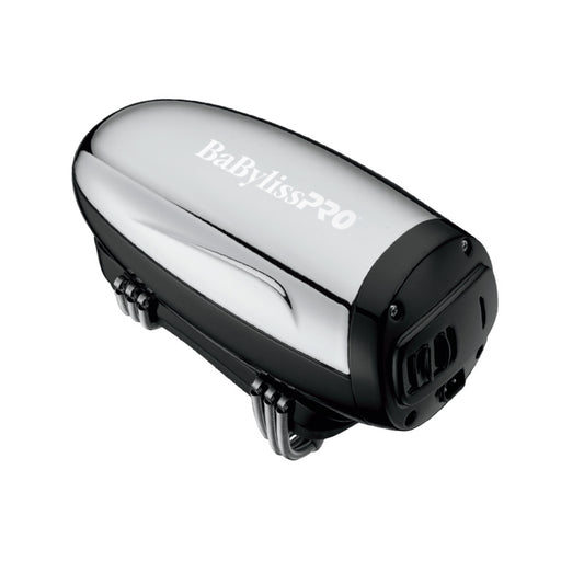 White Smoke BaBylissPRO  Silver Cordless Massager