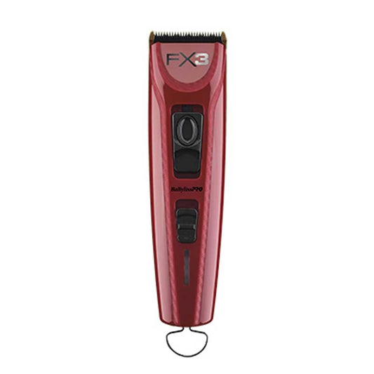 White Smoke BaBylissPRO  FX3 High Torque Clipper  Red