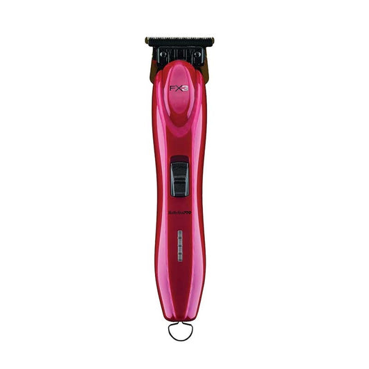 White Smoke BaBylissPRO  FX3 High Torque Trimmer  Red