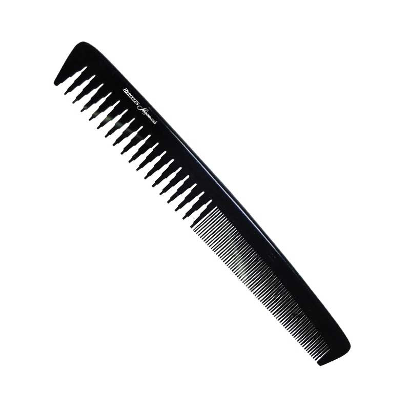 White Smoke Hercules  Premium Hard Rubber Soft Cutting Comb  7in