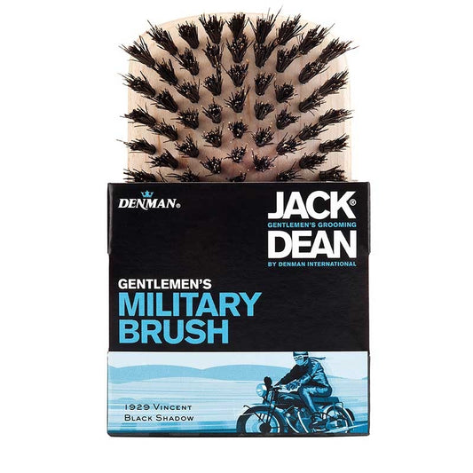 White Smoke Denman  Jack Dean Brushes  Military Brush