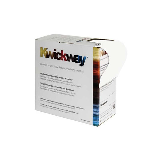 Light Gray Kwickway  Strips Roll Dispenser  445x3.75  #00070 White