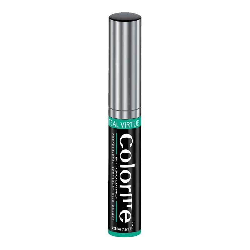 Dark Gray Dreamlook  ColorMe Hair Color  #1000 Teal Virtue