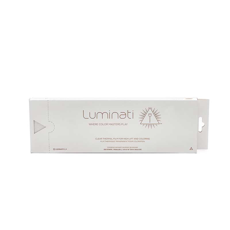 Light Gray Dannyco  Luminati Clear PreCut Film  12x3.75  150/box