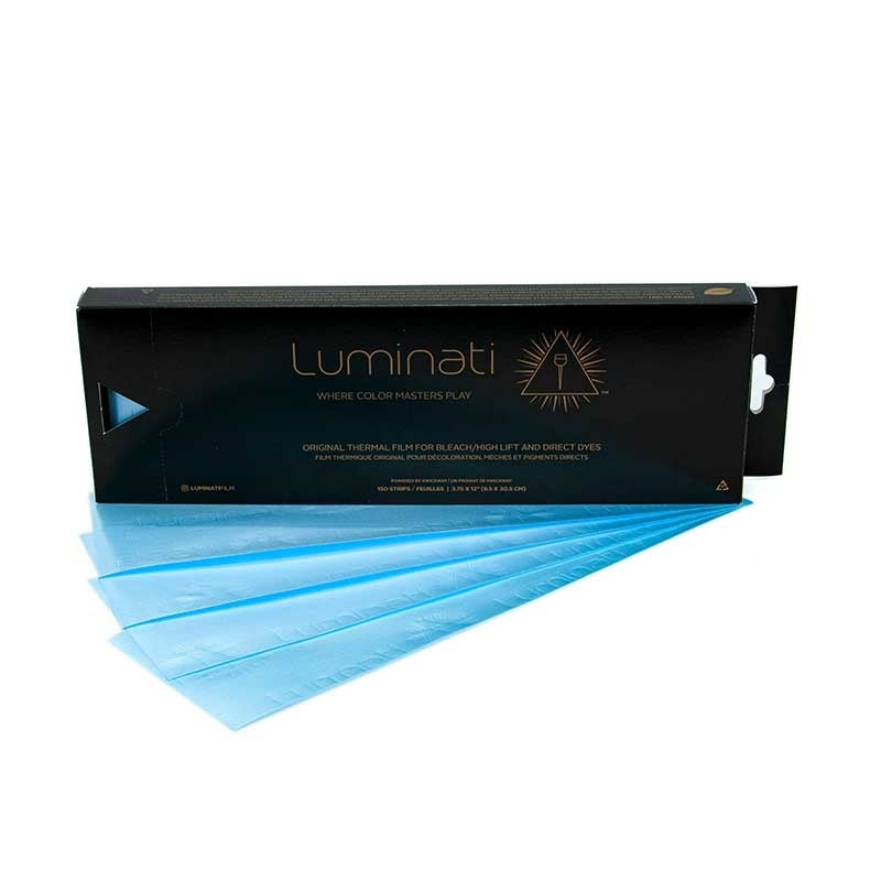 White Smoke Dannyco  Luminati Film Strips 8x3.75  Blue  200/box