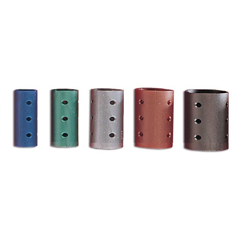 White Smoke Dannyco  Magnetic Rollers  Jumbo  Gold  12/bag