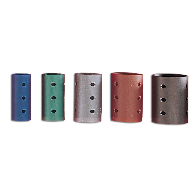 White Smoke Dannyco  Magnetic Rollers  Short  Blue  12/bag