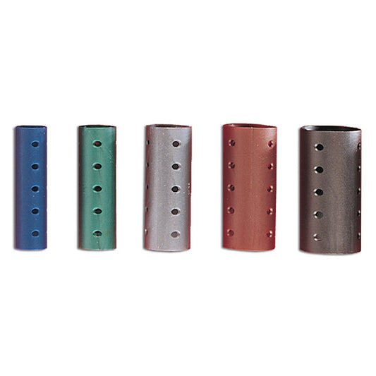 White Smoke Dannyco  Magnetic Rollers  Long  Blue  12/bag
