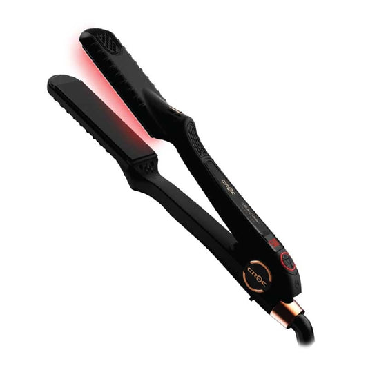 White Smoke Croc  Masters Collection Black Infrared Flat Iron  1.5in