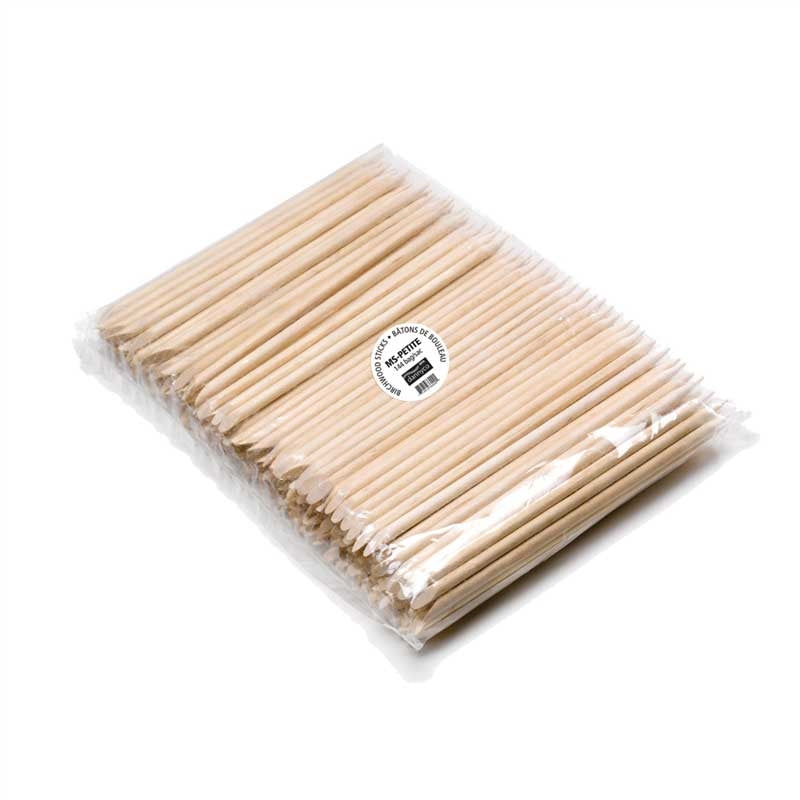 White Smoke Dannyco  Birchwood Mini Sticks  4.5in  144/bag