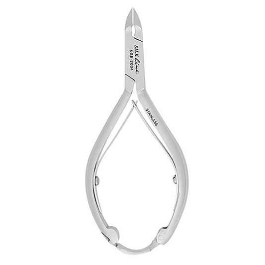 White Smoke Silkline  Full Jaw Acrylic Nipper  4.5in