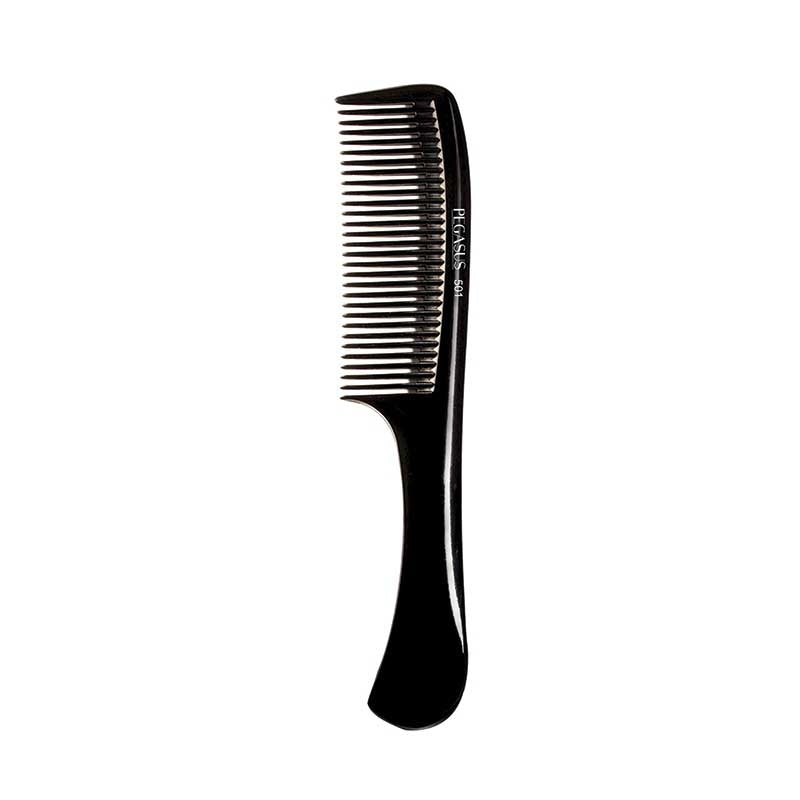White Smoke Pegasus  Rake Comb  9in