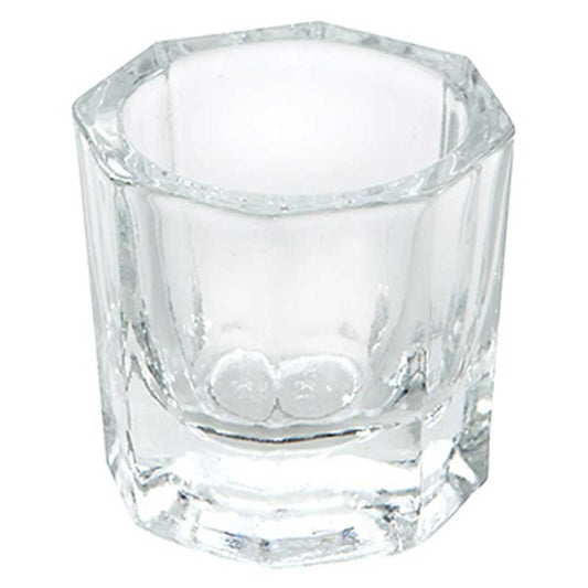 White Smoke Dannyco  Glass Mixing Dish  Eyebrow/Lash