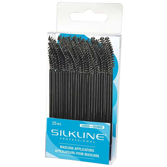 White Smoke Silkline  Curved Mascara Applicators  25/pk