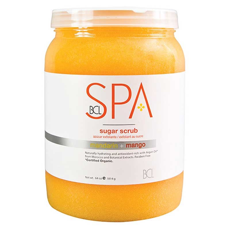 White Smoke BCL Spa  Mandarin Mango Sugar Scrub  64oz
