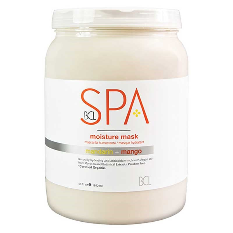 White Smoke BCL Spa  Mandarin Mango Moisture Mask  64oz