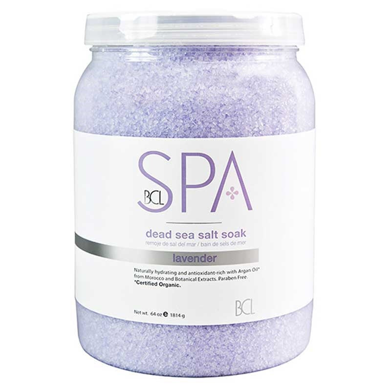 White Smoke BCL Spa  Lavender Mint Salt Soak  64oz