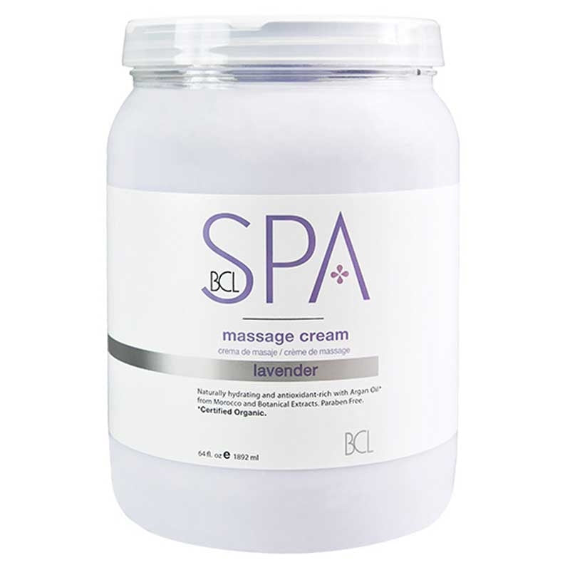 Lavender BCL Spa  Lavender Mint Massage Cream  64oz