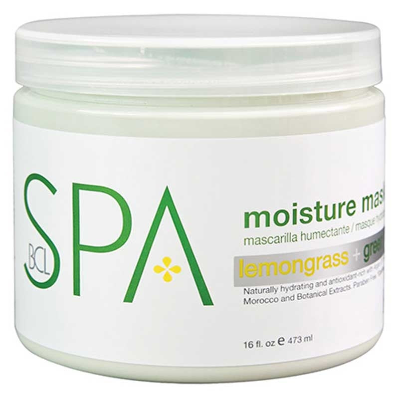 Lavender BCL Spa  Lemongrass Green Tea Moisture Mask  16oz