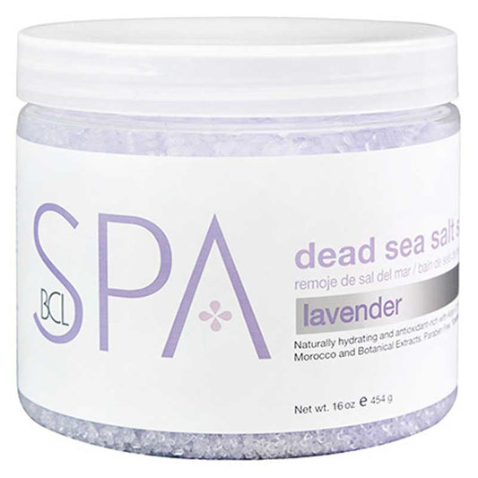 White Smoke BCL Spa  Lavender Mint Salt Soak  16oz