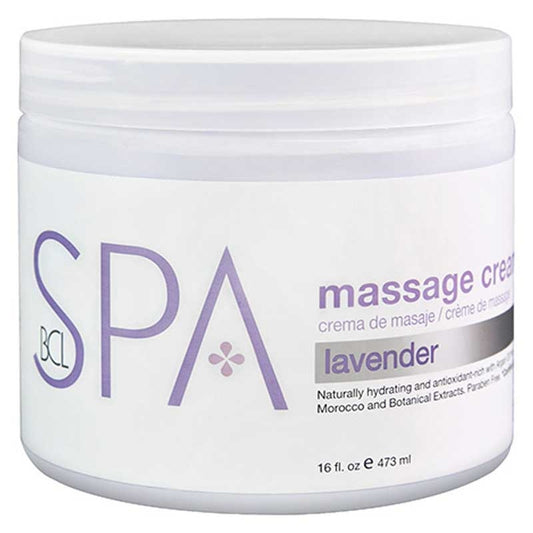 Lavender BCL Spa  Lavender Mint Massage Cream  16oz