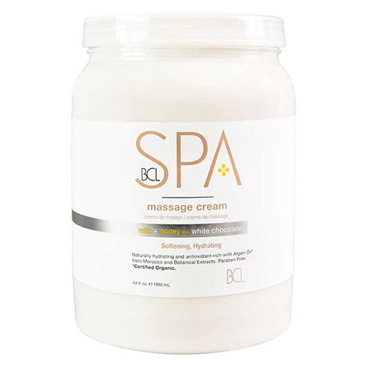 White Smoke BCL Spa  Milk Honey White Chocolate Massage Cream  64oz