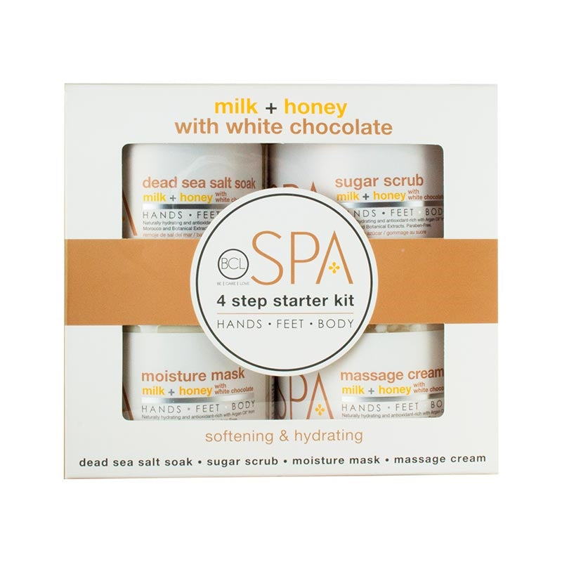Lavender BCL Spa  Milk and Honey White Chocolate Starter Kit  16oz